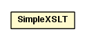 Package class diagram package SimpleXSLT